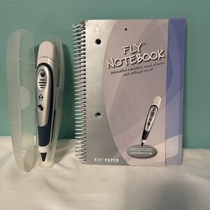 FLY COMPUTER‎ WRITING PEN NOTEBOOK LOT LEARNING DEVICE VGC B-Z